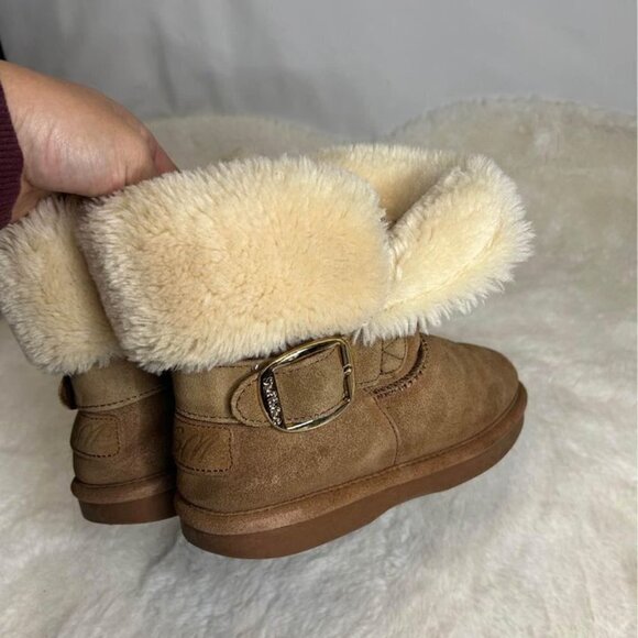 Woman’s leather/suede SoftMoc boots. Size 8. Excellent condition. Gold buckle. W - Picture 9 of 10